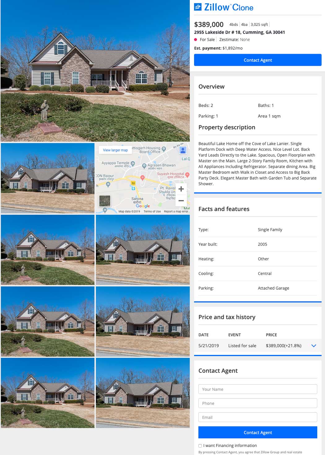 Zillow Clone PHP Script